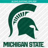 Michigan State Spartans Logo SVG Bundle | NCAA College Vector Cricut