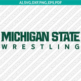 Michigan State Spartans Logo SVG Bundle | NCAA College Vector Cricut