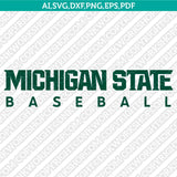 Michigan State Spartans Logo SVG Bundle | NCAA College Vector Cricut