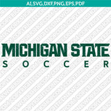 Michigan State Spartans Logo SVG Bundle | NCAA College Vector Cricut