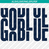 Michigan Wolverines Logo SVG Bundle | NCAA College Vector Cricut