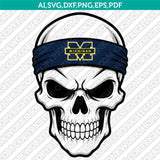 Michigan Wolverines Logo SVG Bundle | NCAA College Vector Cricut