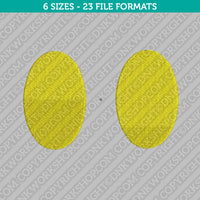 Mickey Mouse Buttons Embroidery Design - 6 Sizes - INSTANT DOWNLOAD