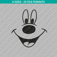 Mickey Mouse Face Embroidery Design - 6 Sizes - INSTANT DOWNLOAD