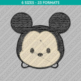Mickey Mouse Tsum Tsum Embroidery Design - 6 Sizes - INSTANT DOWNLOAD