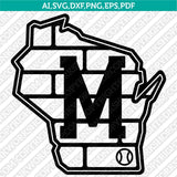 Milwaukee Brewers SVG Bundle – MLB Baseball Logo Vector Cricut