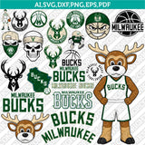 Milwaukee Bucks Logo SVG | NBA Vector Files Cricut Silhouette