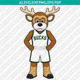 Milwaukee Bucks Logo SVG | NBA Vector Files Cricut Silhouette