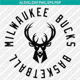 Milwaukee Bucks Logo SVG | NBA Vector Files Cricut Silhouette