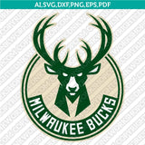 Milwaukee Bucks Logo SVG | NBA Vector Files Cricut Silhouette