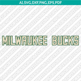 Milwaukee Bucks Logo SVG | NBA Vector Files Cricut Silhouette