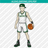 Milwaukee Bucks Logo SVG | NBA Vector Files Cricut Silhouette