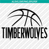 Minnesota Timberwolves Logo SVG | NBA Vector Files Cricut Silhouette