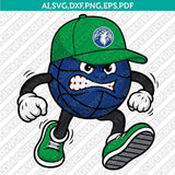 Minnesota Timberwolves Logo SVG | NBA Vector Files Cricut Silhouette