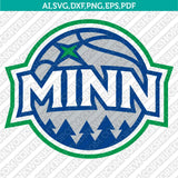Minnesota Timberwolves Logo SVG | NBA Vector Files Cricut Silhouette