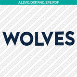 Minnesota Timberwolves Logo SVG | NBA Vector Files Cricut Silhouette
