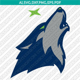 Minnesota Timberwolves Logo SVG | NBA Vector Files Cricut Silhouette