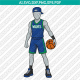 Minnesota Timberwolves Logo SVG | NBA Vector Files Cricut Silhouette