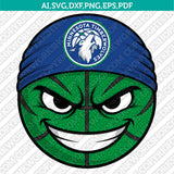 Minnesota Timberwolves Logo SVG | NBA Vector Files Cricut Silhouette
