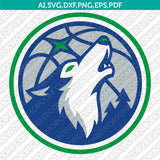 Minnesota Timberwolves Logo SVG | NBA Vector Files Cricut Silhouette