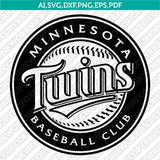 Minnesota Twins SVG Bundle – MLB Baseball Logo Vector Cricut
