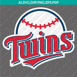 Minnesota Twins SVG Bundle – MLB Baseball Logo Vector Cricut