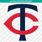 Minnesota Twins SVG Bundle – MLB Baseball Logo Vector Cricut