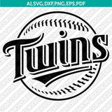 Minnesota Twins SVG Bundle – MLB Baseball Logo Vector Cricut