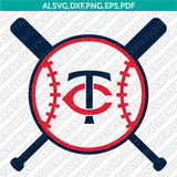 Minnesota Twins SVG Bundle – MLB Baseball Logo Vector Cricut