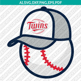 Minnesota Twins SVG Bundle – MLB Baseball Logo Vector Cricut