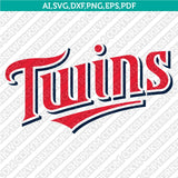 Minnesota Twins SVG Bundle – MLB Baseball Logo Vector Cricut