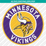 Minnesota Vikings SVG Bundle – NFL Football Logo Vector Cricut