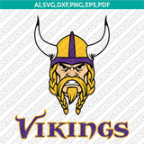 Minnesota Vikings SVG Bundle – NFL Football Logo Vector Cricut