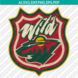 Minnesota Wild Logo SVG | NHL Vector Cricut Silhouette