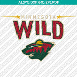 Minnesota Wild Logo SVG | NHL Vector Cricut Silhouette
