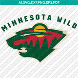 Minnesota Wild Logo SVG | NHL Vector Cricut Silhouette