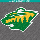 Minnesota Wild Logo SVG | NHL Vector Cricut Silhouette