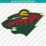 Minnesota Wild Logo SVG | NHL Vector Cricut Silhouette