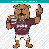 Mississippi State Bulldogs SVG Bundle | NCAA College Vector Cricut