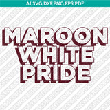 Mississippi State Bulldogs SVG Bundle | NCAA College Vector Cricut