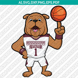 Mississippi State Bulldogs SVG Bundle | NCAA College Vector Cricut