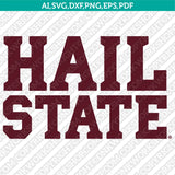 Mississippi State Bulldogs SVG Bundle | NCAA College Vector Cricut