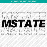 Mississippi State Bulldogs SVG Bundle | NCAA College Vector Cricut