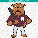Mississippi State Bulldogs SVG Bundle | NCAA College Vector Cricut