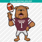 Mississippi State Bulldogs SVG Bundle | NCAA College Vector Cricut