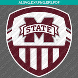 Mississippi State Bulldogs SVG Bundle | NCAA College Vector Cricut