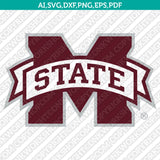 Mississippi State Bulldogs SVG Bundle | NCAA College Vector Cricut