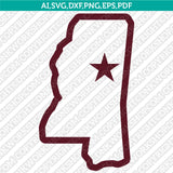 Mississippi State Bulldogs SVG Bundle | NCAA College Vector Cricut