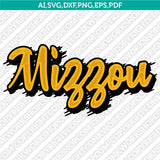 Missouri Tigers SVG Bundle | NCAA College Vector Cricut