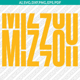 Missouri Tigers SVG Bundle | NCAA College Vector Cricut